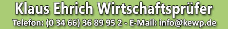 Klaus Ehrich Wirtschaftspr�fer